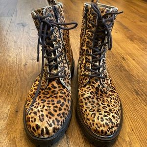 Leopard Print Boots
